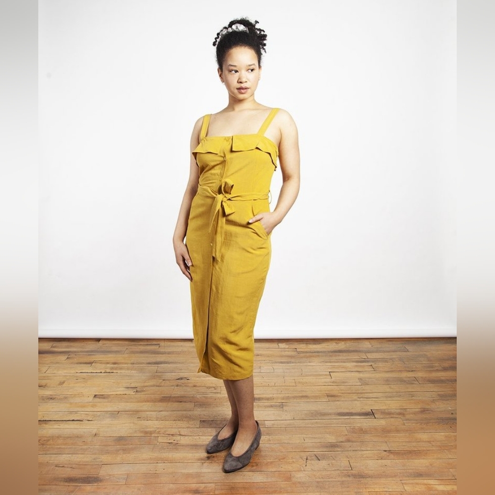 Eve Gravel Olympia Dress